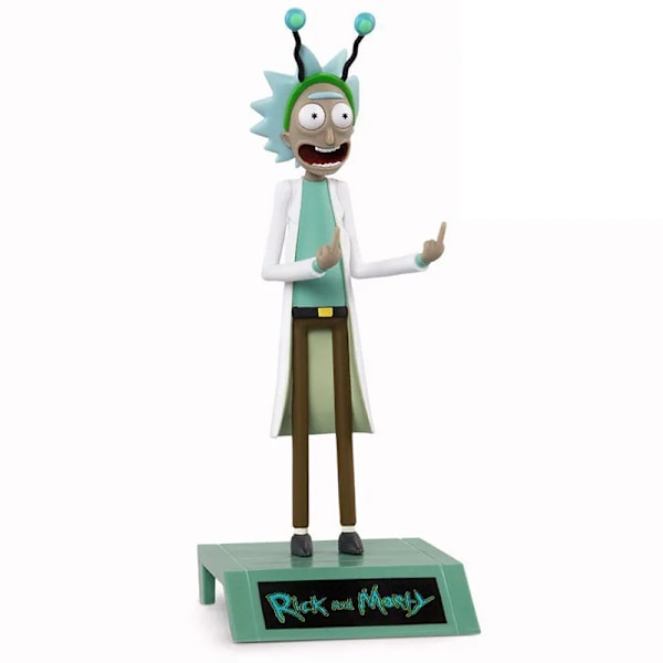 16 cm Anime Rick Sanchez Action Figur Mellefinger Fred Samling Blandt Verdener Model Ornamenter Model Legetøj