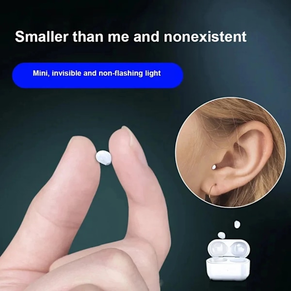 Invisible Hörlurar Mini Hörlurar Bluetooth