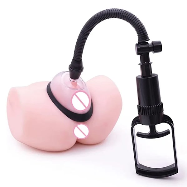 Hun manuel vakuum pumpe klitoral og vaginal inhalator bryst massage nippel stimulator forstørret manuel pumpe