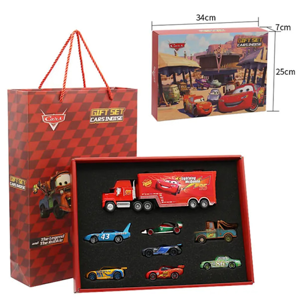 Autot Lelut Salama McQueen Mater Auto Lentokoneet Setit Diecast Ajoneuvo Metalli lelut