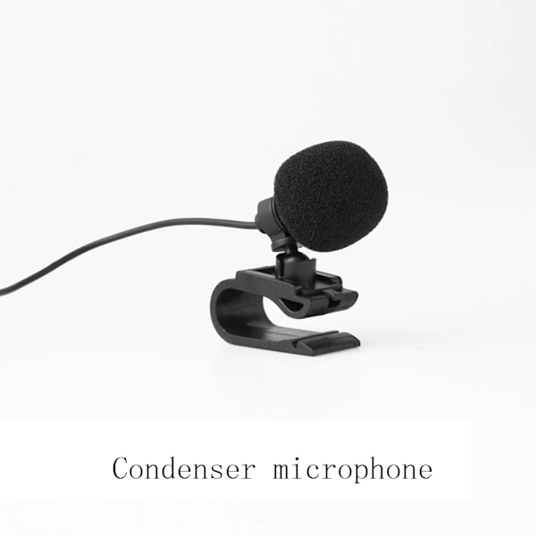 Bil mikrofon mikro bil radio 3,5 mm jack mikrofon stereo