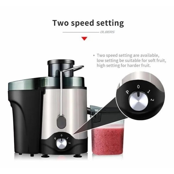 220V 600W Hushåll Elektrisk Frukt Grönsak Hel Automatisk Centrifugal Juicer Juicer