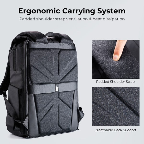 Kamera Ryggsäck Kamera väska  Can Carry Stativ Ergonomisk Design för DSLR