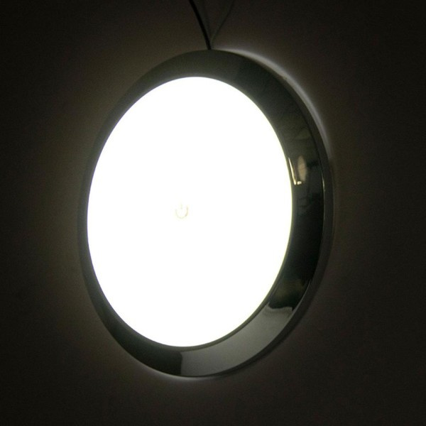 Sisä katto LED valo kytkimellä 5W auto sisustus Led pyöreä valo RV sisä katto lamppu matkailuautoon vaunu vene