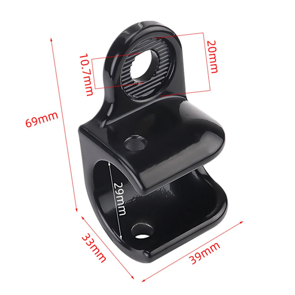 1 sett Sykkel Tilhenger Kobling Adapter 12*8*4cm For Thule Chariot Coaster Tilhengere Baby Kjæledyr Hitch Kobling Tilbehør