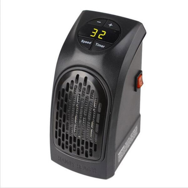 Seinäpistorasia mini sähkö ilma lämmitin 500W