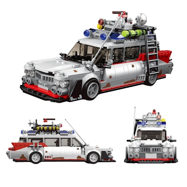 Super Speed Racing Bil Model Byggeklodser MOC Mini Film Køretøj Samling Klodser Gør det selv Legetøj