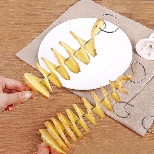 Potatis spiral kutter potatis torn tillverkning maskin grönsak skivare kreativ grönsak verktyg