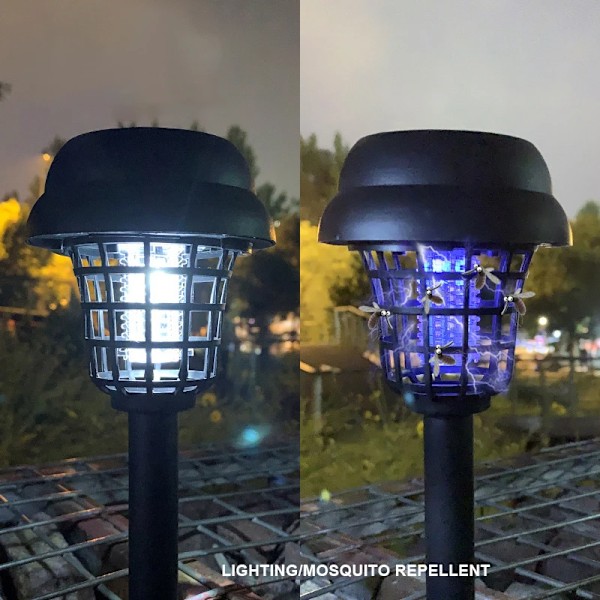 Utomhus Vattentät LED Ljus Bug Zapper Mygga Trap Lampor