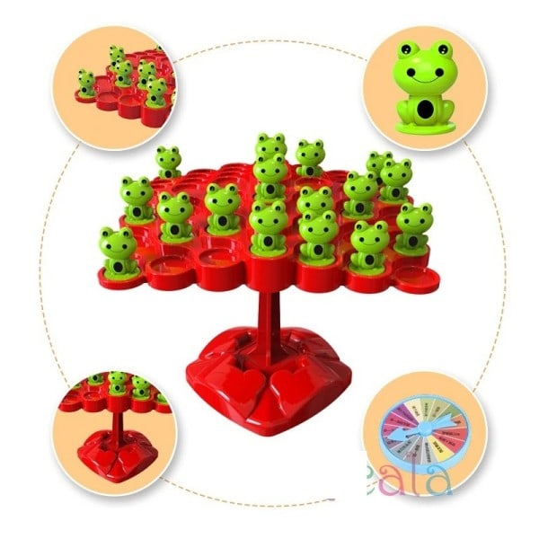 Hög kvalitet Montessori Math Toy Balancing Board Pussel