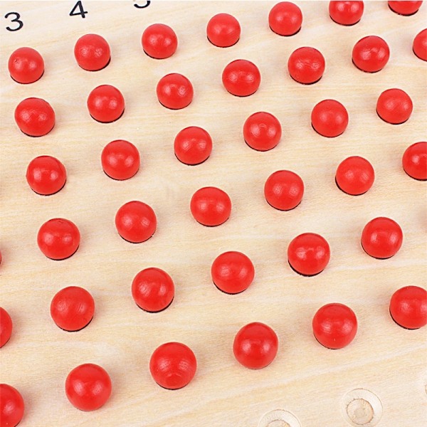 Montessori Koulutus Puulelu Kerto ja jako helmet lauta