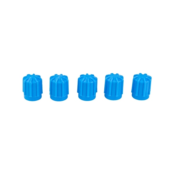 5 par, M8*1 M10*1 A/C Service Port Ventil Adapter Støv hætte