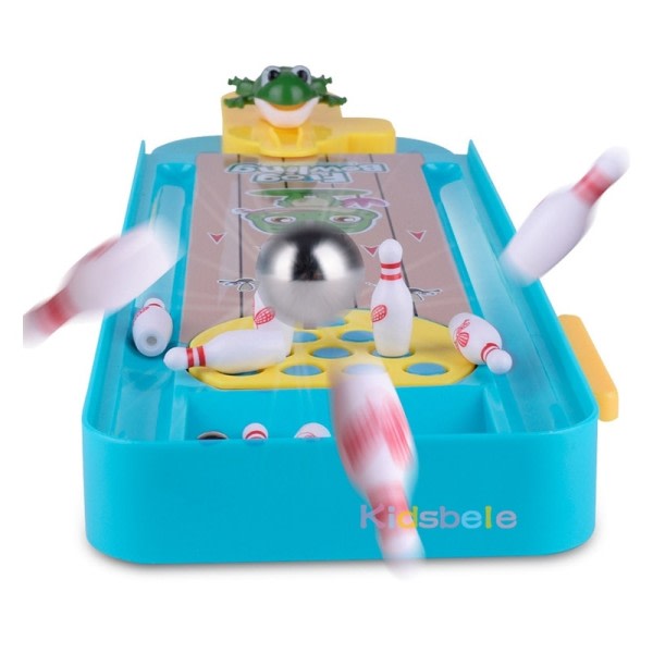 Mini Skrivebord Bowling Spill Leke Morsom Innendørs Foreldre Barn Interaktivt Bord Sport Spill leke