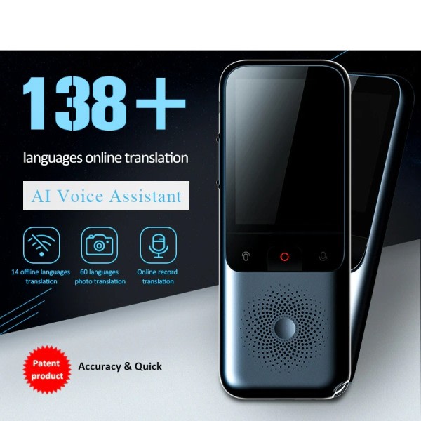 Bærbar Lyd Oversætter 138 Sprog Smart Oversætter Offline I Realtid Smart Voice Oversætter