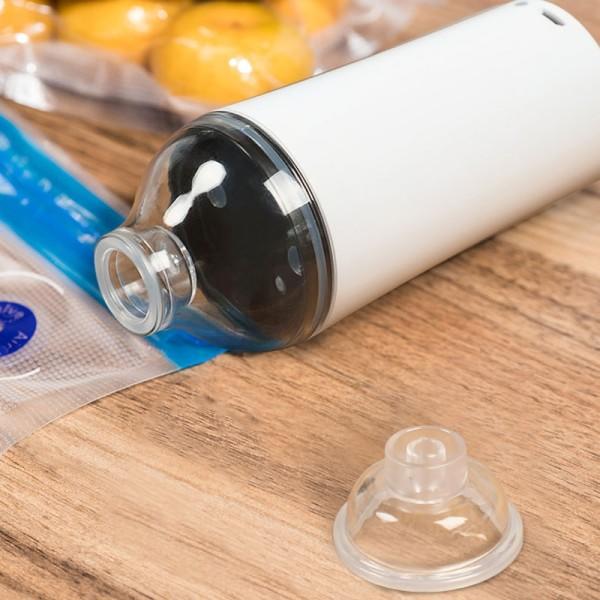 Gjenbrukbar Vacuum Mat Oppbevaring Glidelås poser Set Elektrisk Håndholdt Vacuum Sealer