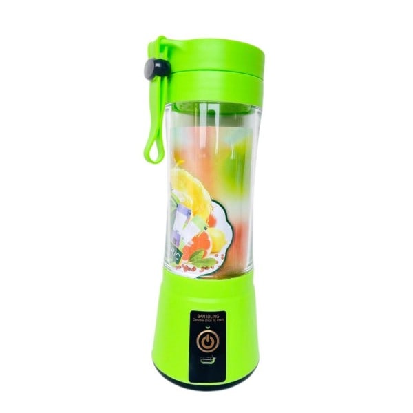 Bärbar frukt juice blandare sommar personlig elektrisk mini flaska hem USB 6 blad juicer