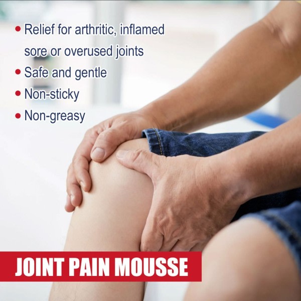 Anti Artrit Mousse kräm behandling axlar nacke muskel led smärta lindring salva