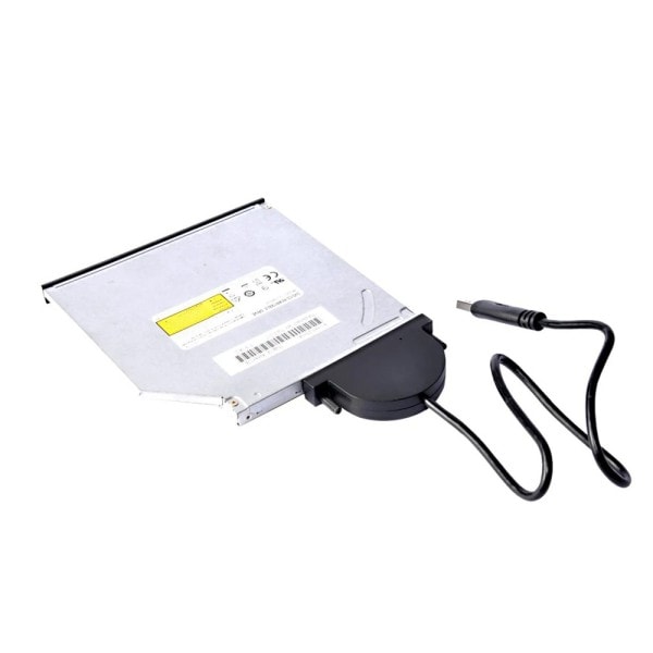 USB 2.0 SATA kaapeli CD/DVD-ROM asema kaapeli optinen ohjain sovitin kaapeli