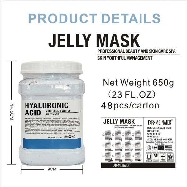 Kollagen Blød Film Pulver Maske Pulver Nærende Hydraterende Ansigts Maske Hvid ansigtsbehandling hudpleje produkter