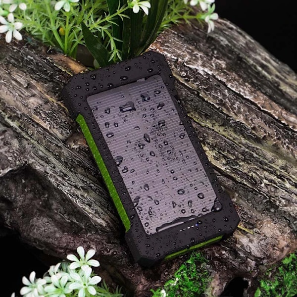 200000 MAh Solar Power Bank Udendørs Vild Fiskeri Camping Stor Kapacitet Backup Power  Bank