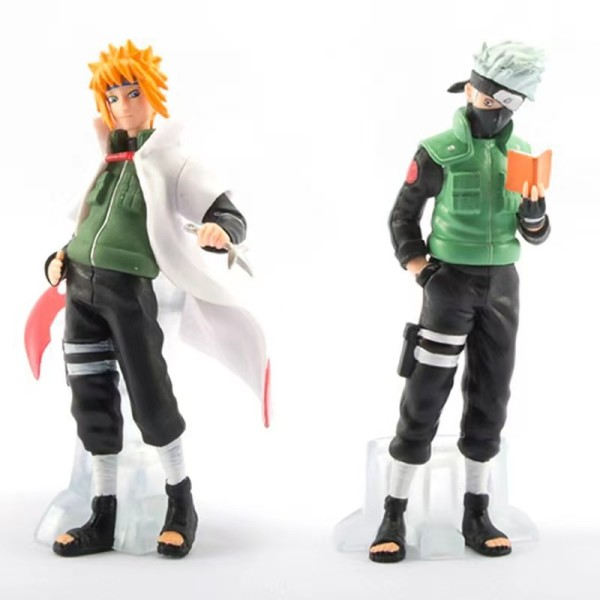 Naruto Shippuden Anime Figuuri Uchiha Sasuke Hatake Kakashi Haruno Sakura toiminta nukke