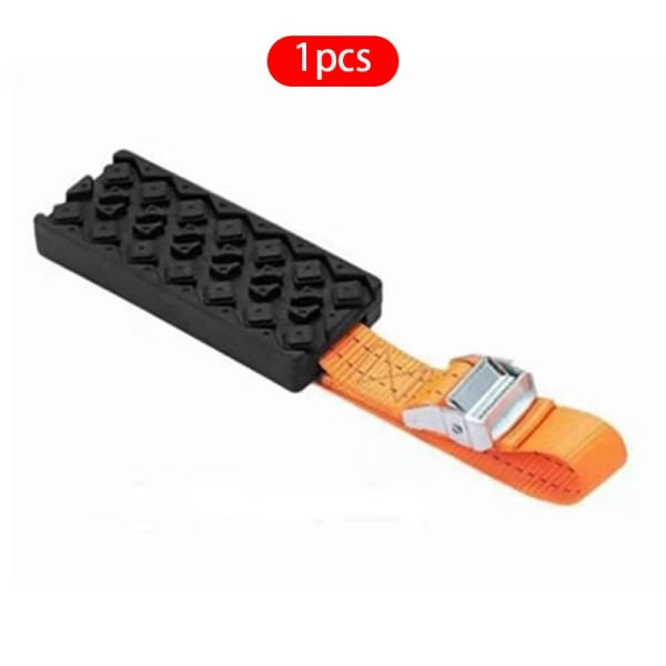 1 PC Holdbar PU Anti-Skid Bil Dæk Traktion Klodser  Nødsnø Sne Mud Sand Dæk Kæde Remme