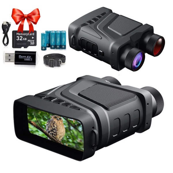 R12 kikkert Natt Vision Enhet Oppladbar 6W 850nm Infrarød