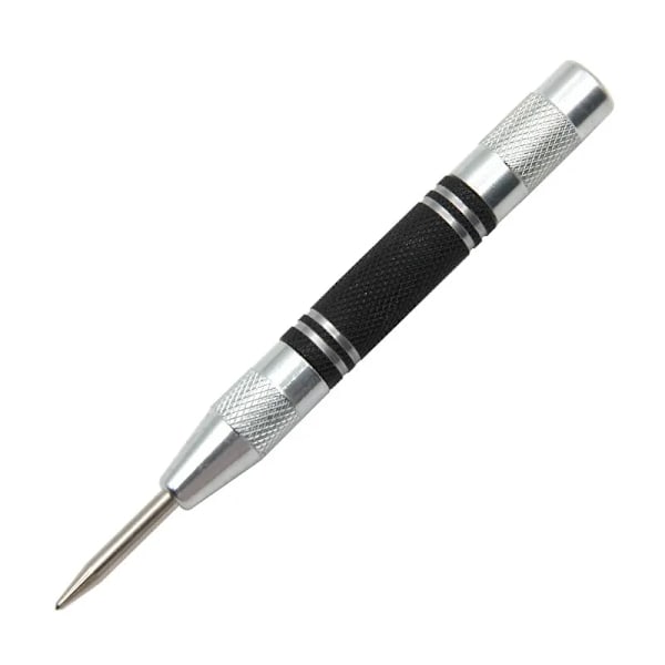 Bästa kvalitet Fjäder Typ Automatisk Center Punch Locator Glas Striker Fönster Breaker Punch Centering Punch Verktyg
