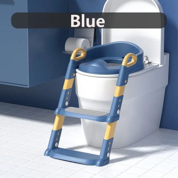 Trappe Stil Børn's Toilet Dreng og pige Baby Toilet Sammenfoldeligt Stativ Trin skammel Barne Trin Toilet Sæde