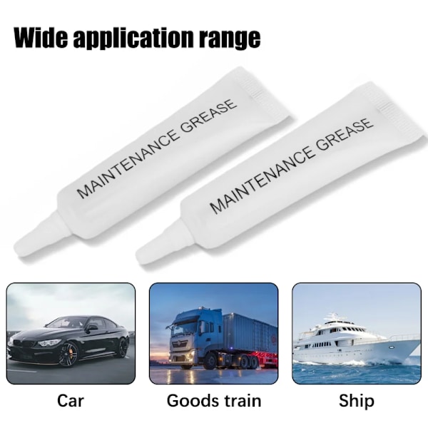 4 stykker lithiumbaseret fedt hvid fedt smøremiddel industriel vedligeholdelse fedt til elektronisk udstyr