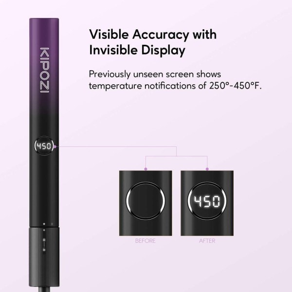 Luksus Hår Rightener Flat Jern Curling Iron Nano Titan Instant Opvarming Flat Jern