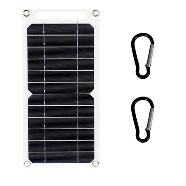 30W aurinkopaneeli USB vedenpitävä ulkona vaellus ja retkeily kannettava akku mobiili puhelin lataus pankki lataus paneeli 6,8 V