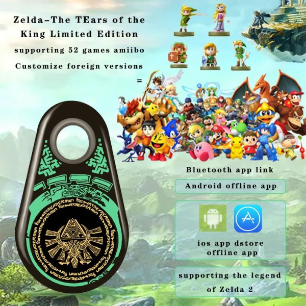 NFC Card Tears of The Kingdom Breath of The Wild Switch Game Chip Animal Crossing Splatoon