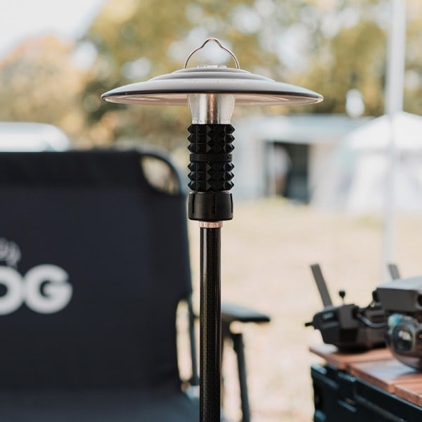 Utomhus Lätt Stativ Lätt Lätt Stång Aluminium Legering Bärbar Camping Lätt Stång