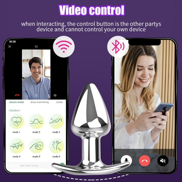 APP vibrator dildo rumpa plugg sex leksak för kvinna män prostata massager fjärrkontroll