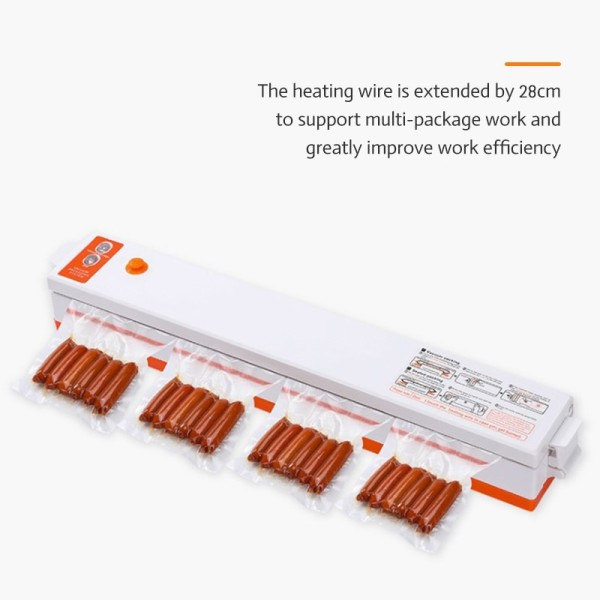 El Vacuum Sealer Machine För Mat Förvaring Automatisk Vacuum Sealer Förpackning Maskin