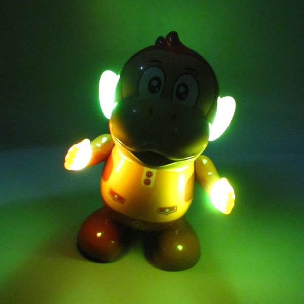 Dans ape musikk gå lys morsomt gynge dyr dukke elektrisk leketøy