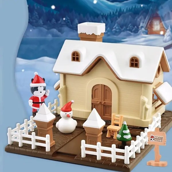 Dockskåp tillbehör och möbler miniatyr kit låtsas leksaker för barn