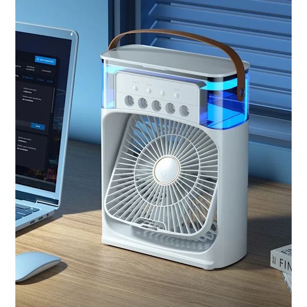 Bedste kvalitet Bærbar Fugter  Blæser Air Conditioner Husholdning Lille Luft køler Hydrokøling Bærbar Luft Justering