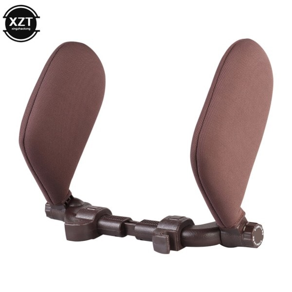 Bil säte nackstöd U kudde nacke stöd kudde för bil sömn sido huvud stöd hög elastisk nylon teleskop stöd sida barn