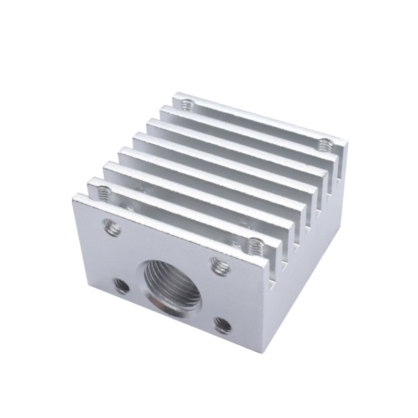 3D Printer Hot End V6 Long distance 1 In 1 Out Extruder Single Head 12V/24V 0.4mm 1.75mm with Cooling Fläkt