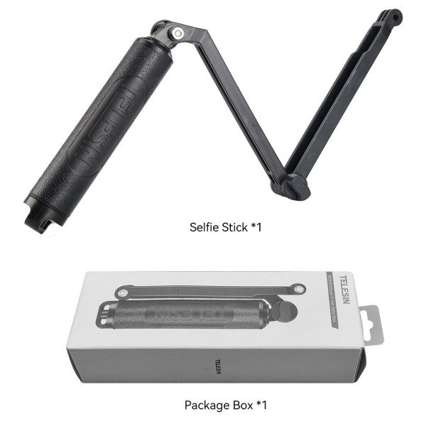 3 veje vandtæt selfie stick stativ flydende hånd greb monopod stang