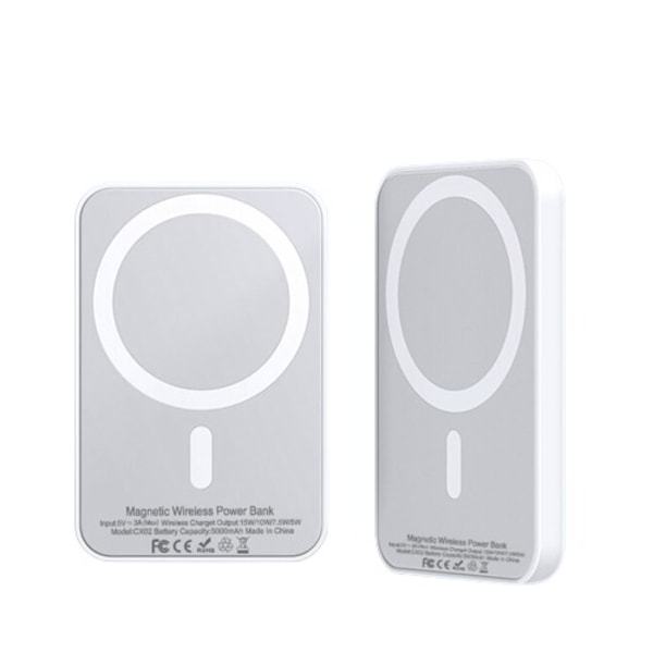 5000mAh Original 1:1 Macsafe Power Bank Portable Magnetic Trådløs Oplader For iPhone12 13 14 Pro Max