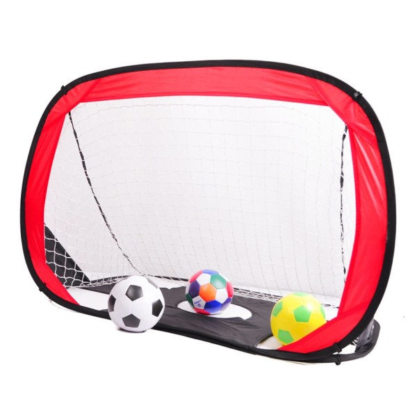 Barn Barn Sammenleggbar Fotball Gate Nett Mål Ball Trening Fotball Trening Mini Nett for  Utendørs Innendørs Moro Spill