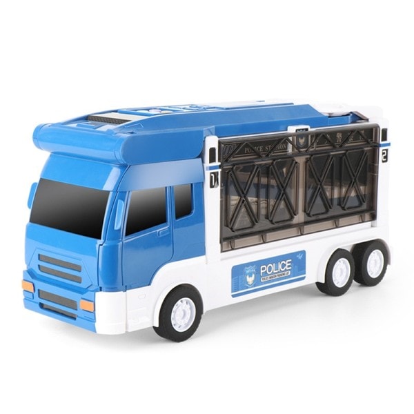 Storskalig Ejection Rail ContainerTruck Multifunktionell Barnleksak