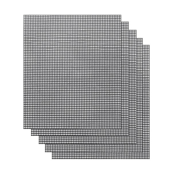 Non-stick grill netting matte gjenbrukbar varme motstand grill baking nett