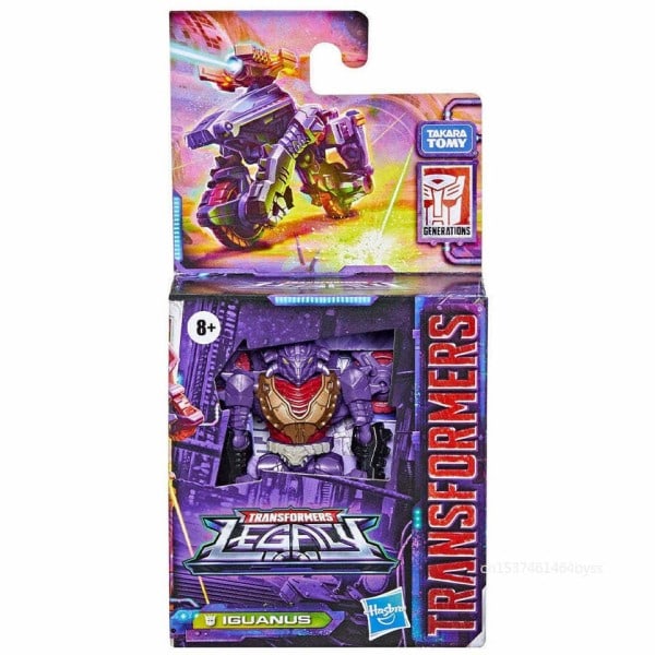 Hasbro Transformers Legacy Series Core Level Iguanus Handling Figur Modell Leketøy