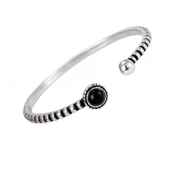 Silver färg vintage väv manschett armband armband fest berlocker smycken gåvor för kvinnor storlek 55mm justerbar