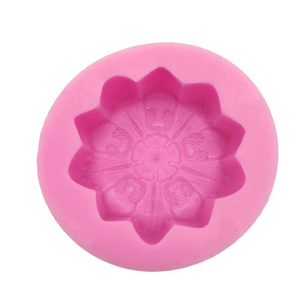 3D silikone sæbe forme blomster form silikone form