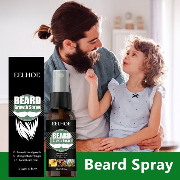 30ml Mænd skæg Vækst Roller Kit Mænd skæg Vækst Olie Nærende Enhancer
